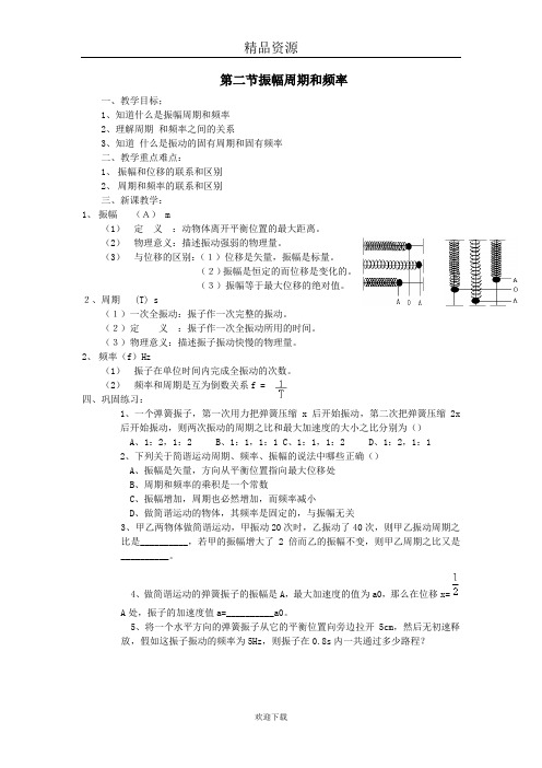 振幅、周期和频率5