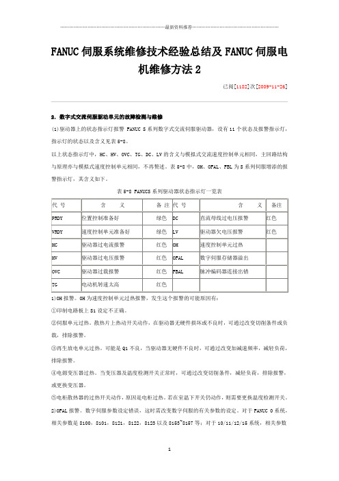 fanuc oi-MA报警8.精编版