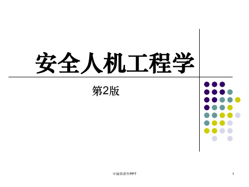 第一章 安全人机工程学概述及其研究方法ppt课件