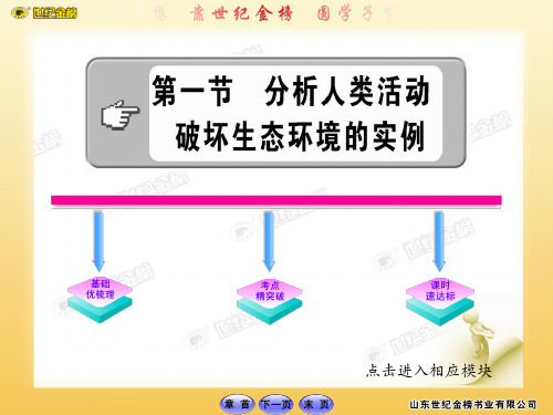 4.7.1人类对生态环境的破坏