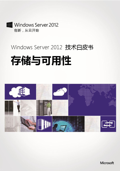 Windows Server 2012 技术白皮书：存储与可用性