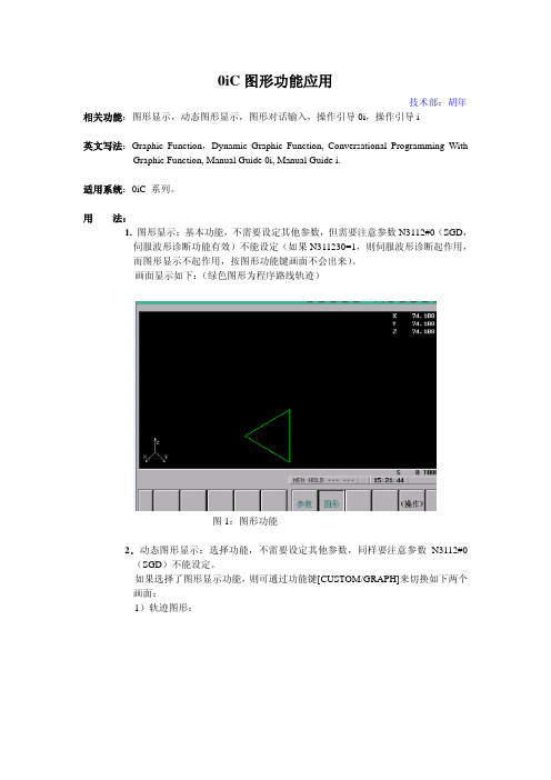 FANUC图形功能介绍