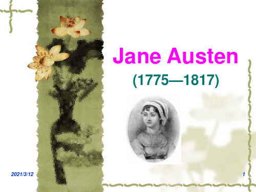 Jane-Austen--简--奥斯丁PPT课件