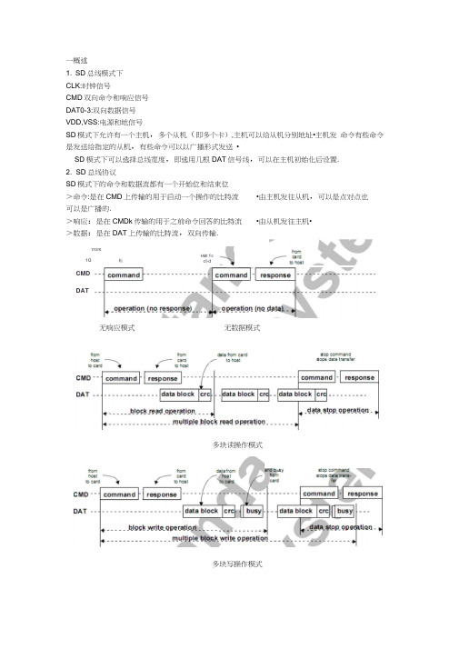 SD卡协议-中文