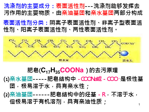 e合成洗涤剂的生产课件