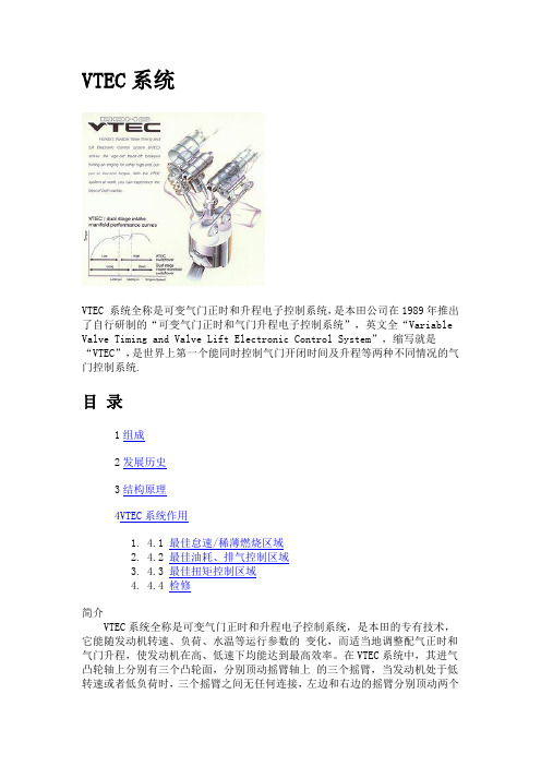 VTEC系统