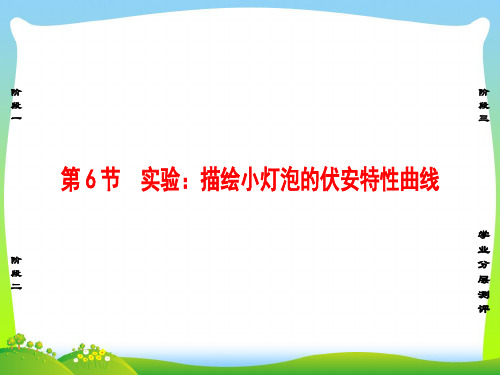 描绘小灯泡的伏安特性曲线_1-课件