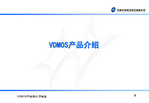 VDMOS 详细培训教案ppt课件