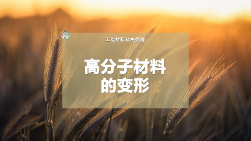 高分子材料的变形