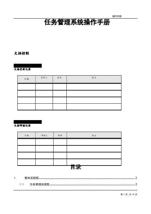 (完整版)任务管理系统操作手册