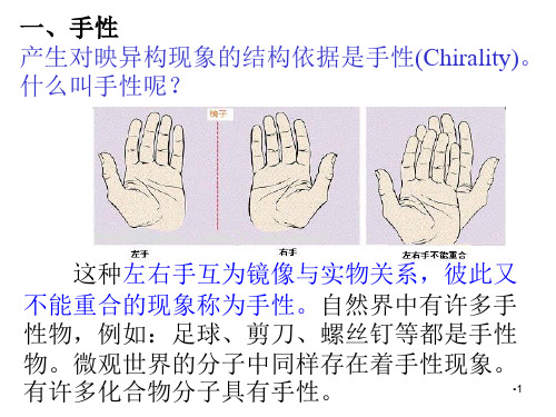 手性分子优秀课件