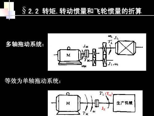 机电传动系统的动力学基础