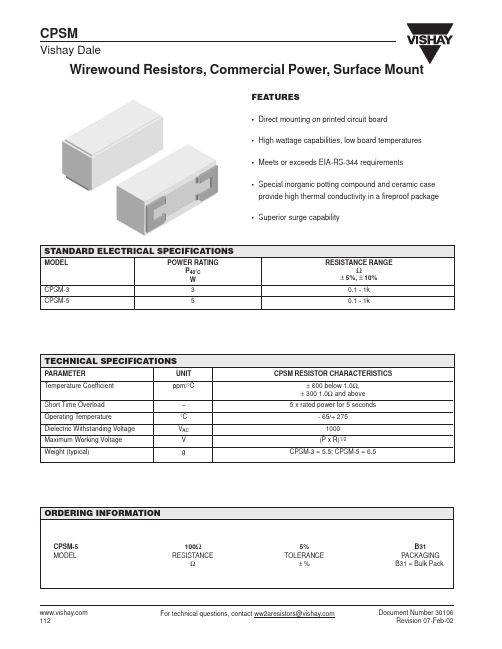 CPSM-3中文资料