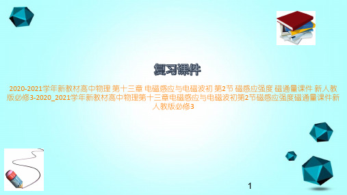 2020-2021学年新教材高中物理第十三章电磁感应与电磁波初第2节磁感应强度磁通量课件新人教版必