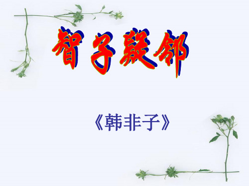 《智子疑邻》ppt