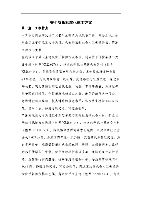 安全质量标准化施工方案.docx