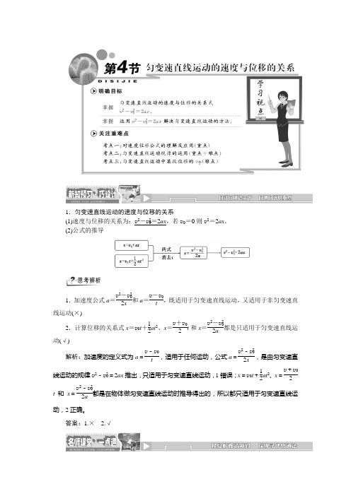 速度位移图像