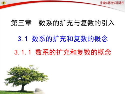 人教A版高中数学选修2-2课件 3.1.1数系的扩充和复数的概念课件4
