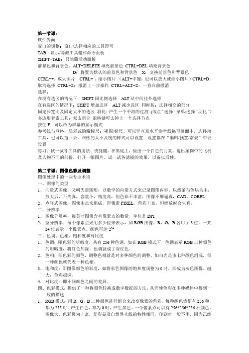 PS笔记(包会)
