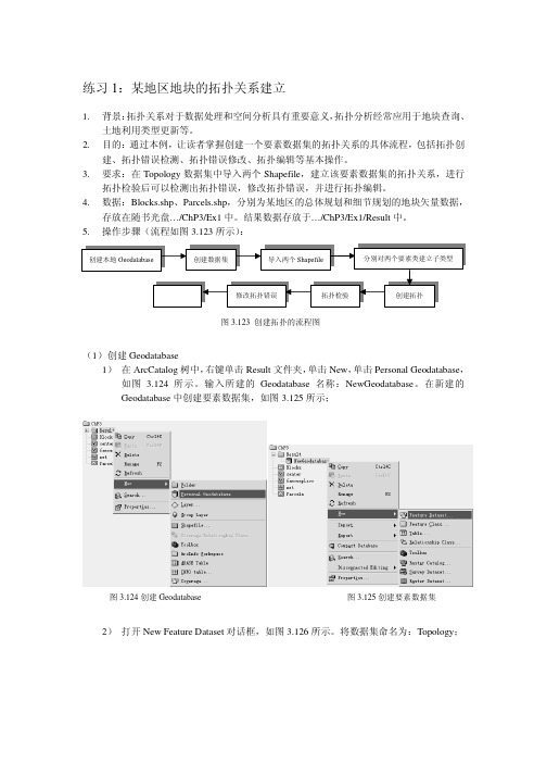 ARCGIS拓扑关系