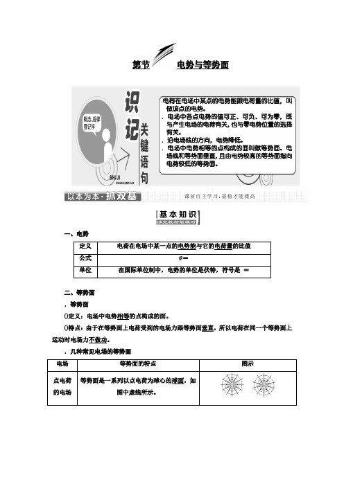 2017-2018学年高中物理选修3-1教学案(23份) 鲁科版5(优秀免费下载资料)