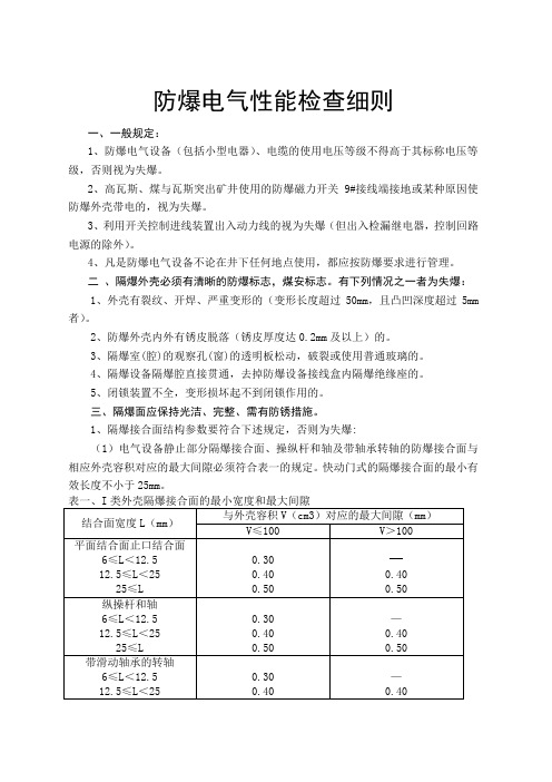 矿用电器标准及工艺流程