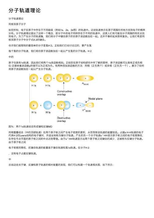 分子轨道理论