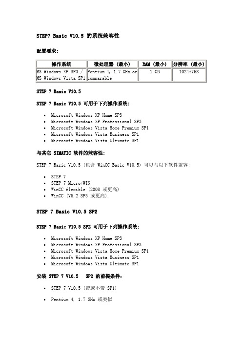 西门子博途STEP7 V17 安装的必要条件