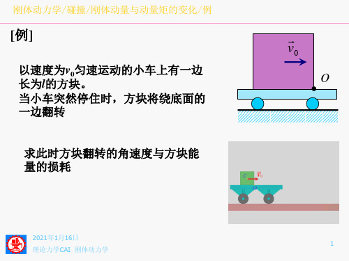 刚体动力学7.3碰撞T
