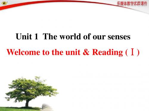 M3Unit 1 Welcome to the unit & Reading (Ⅰ)