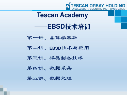 第一讲+EBSD晶体学与织构基础