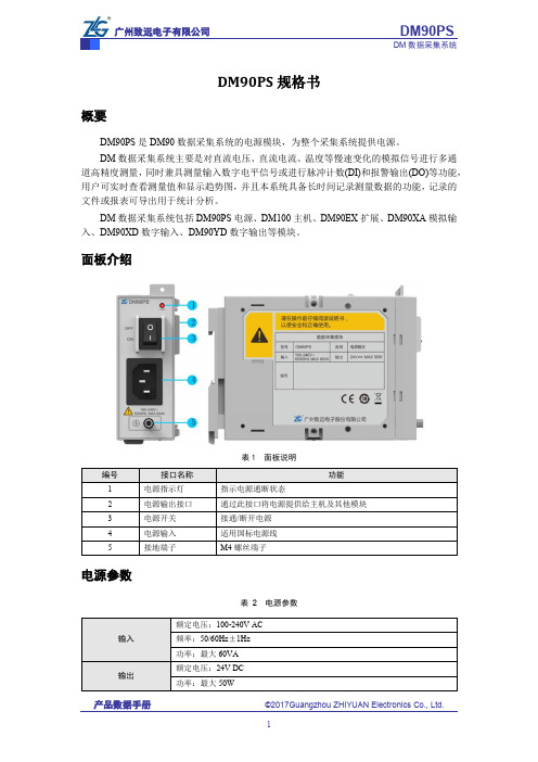 DM90PS规格书