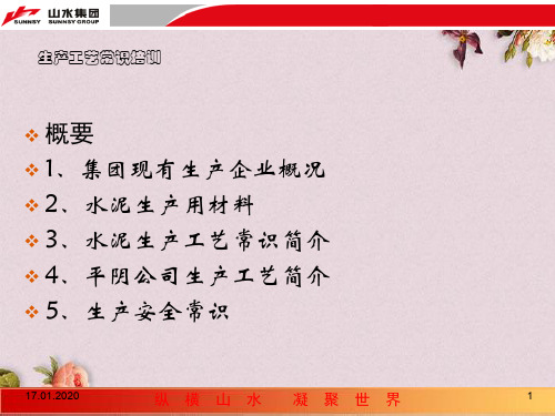 生产工艺常识培训课件(PPT 63页)