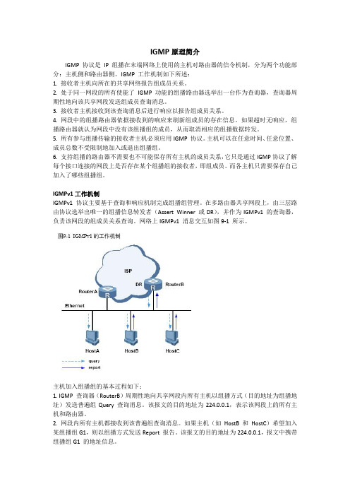 IGMP原理简介【华为】