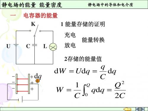 4 静电场的能量和能量密度