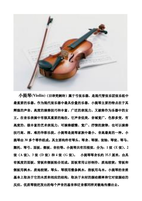 小提琴