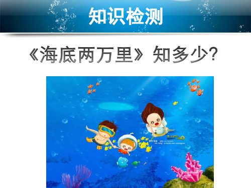初中名著阅读《海底两万里》PPT课件