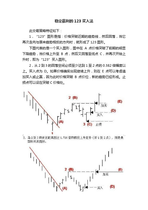 稳定赢利的123买入法