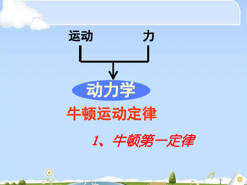 物理必修1人教版 4.1牛顿第一定律 (共34张PPT)(优质版)