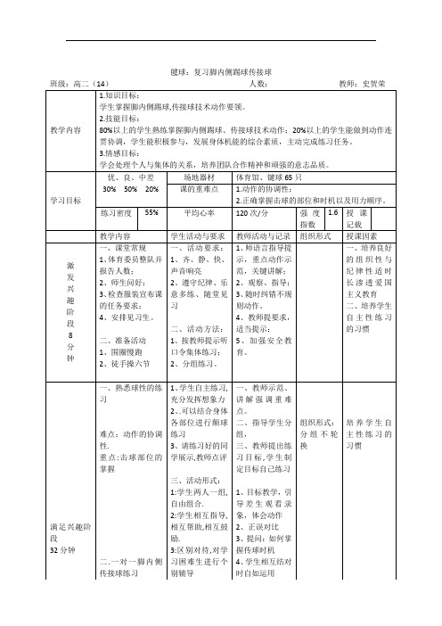 毽球 史贺荣  DOCX 文档