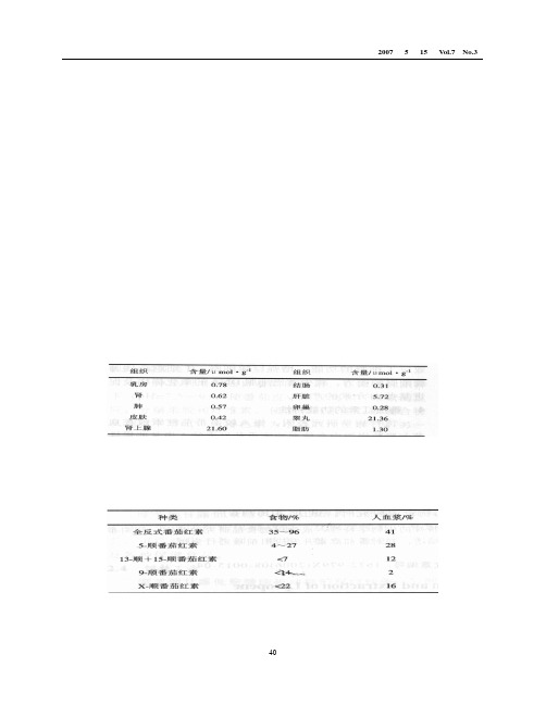 番茄红素开发应用进展