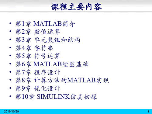 matlab第4讲 字符串