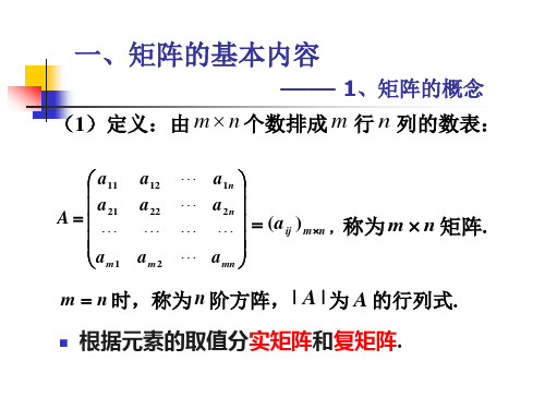 线性代数考研习题归类汇总矩阵ppt课件