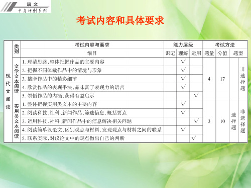 2018年语文中考冲刺复习课件：第二部分  阅读 第二章  现代文阅读 第一节   文学类文本阅读(共225张PPT)