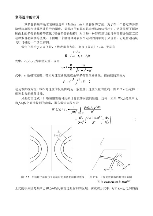 雷达--地物回波系统分析