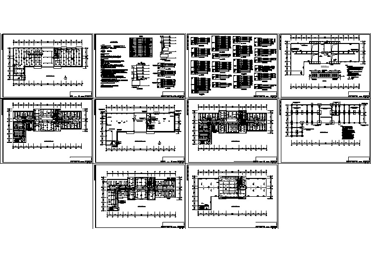 某城市地区教学楼电气设计方案图纸