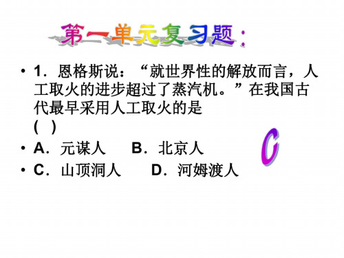 七年级历史中华文明的起源2_9650