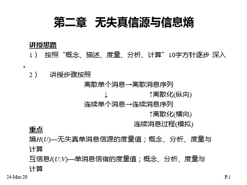 信息论基础第2章