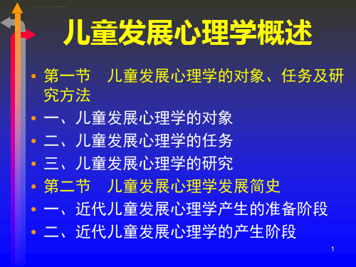 儿童发展心理学概述_2ppt课件