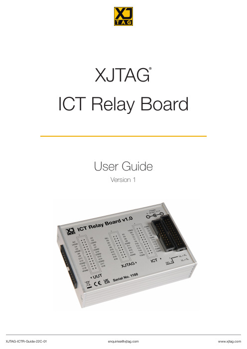 XJTAG  ICT Relay Board User Guide